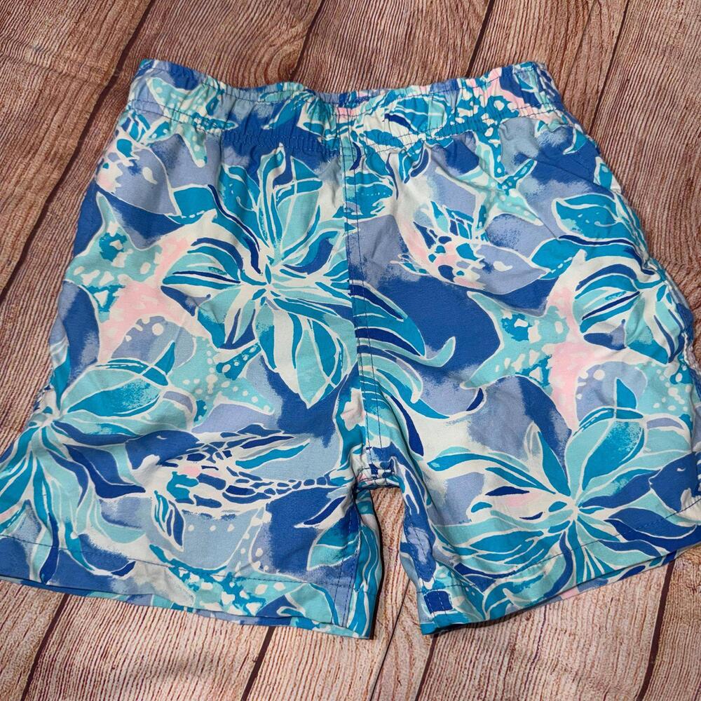 Lilly Pulitzer Boys Capri Trunk Medium Swim Shorts